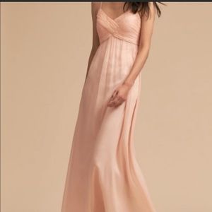 Anthropologie BHLDN Bridesmaid Dress - Blush
